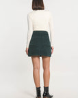 JUPE VELOURS SUZANNE EMERAUDE JUPE SPORTWEAR KOOKAI Mode Kookai