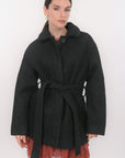 MANTEAU - BARTON - NOIR MANTEAU NEW KOOKAI Mode Kookai