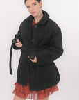 MANTEAU - BARTON - NOIR MANTEAU NEW KOOKAI Mode Kookai