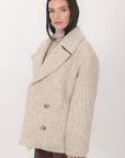 MANTEAU COURT - BAPTISTA - BEIGE MANTEAU NEW KOOKAI Mode Kookai