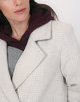 MANTEAU - NINA - ECRU GROSSES PIECES KOOKAI Mode Kookai