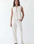 PANTALON - CALETA - ECRU PANTALON NEW KOOKAI Mode Kookai