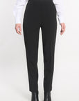 PANTALON CIGARETTE MATHILDA NOIR PANTALON KOOKAI Mode Kookai
