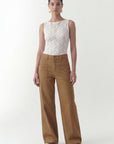 PANTALON - COCONUT - CAMEL PANTALON SPORTWEAR NEW KOOKAI Mode Kookai