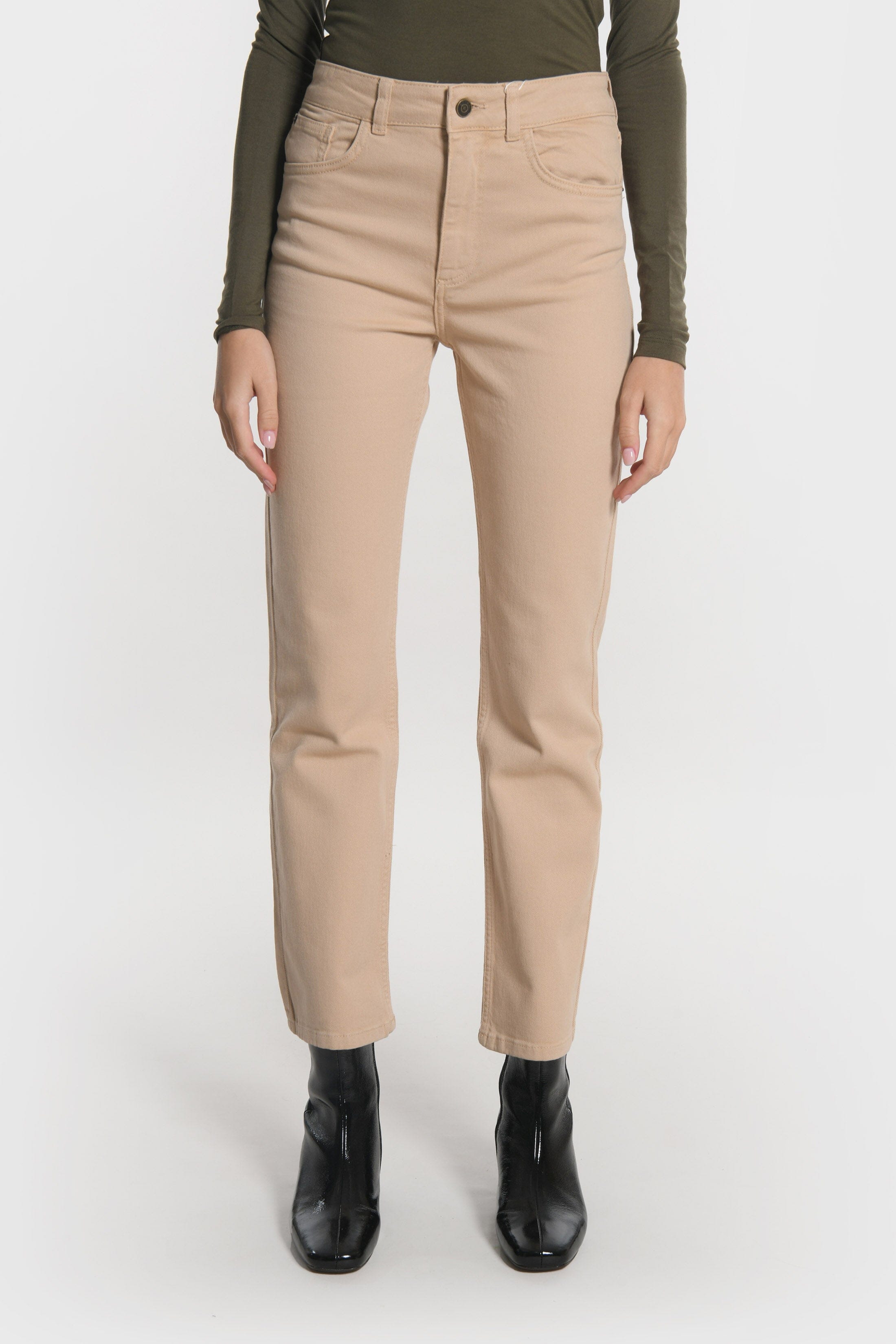 PANTALON CROPPED SPORTWEAR BRENDA CAMEL PANTALON SPORTWEAR NEW KOOKAI Mode Kookai