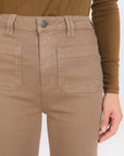 PANTALON FLARE - BARRY - TAUPE PANTALON SPORTWEAR NEW KOOKAI Mode Kookai