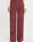 PANTALON FLARE VELOURS SUZANNE BORDEAUX PANTALON SPORTWEAR KOOKAI Mode Kookai