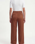 PANTALON FLUIDE - CRUZ - CARAMEL PANTALON NEW KOOKAI Mode Kookai
