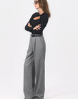 PANTALON LARGE - BECKETT - GRIS PANTALON NEW KOOKAI Mode Kookai
