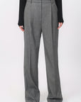 PANTALON LARGE - BECKETT - GRIS PANTALON NEW KOOKAI Mode Kookai