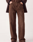 PANTALON LARGE - DANNY - CHOCOLAT PANTALON SPORTWEAR NEW KOOKAI Mode Kookai