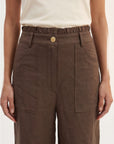 PANTALON LYOCELL - CORSICA - KAKI PANTALON NEW KOOKAI Mode Kookai