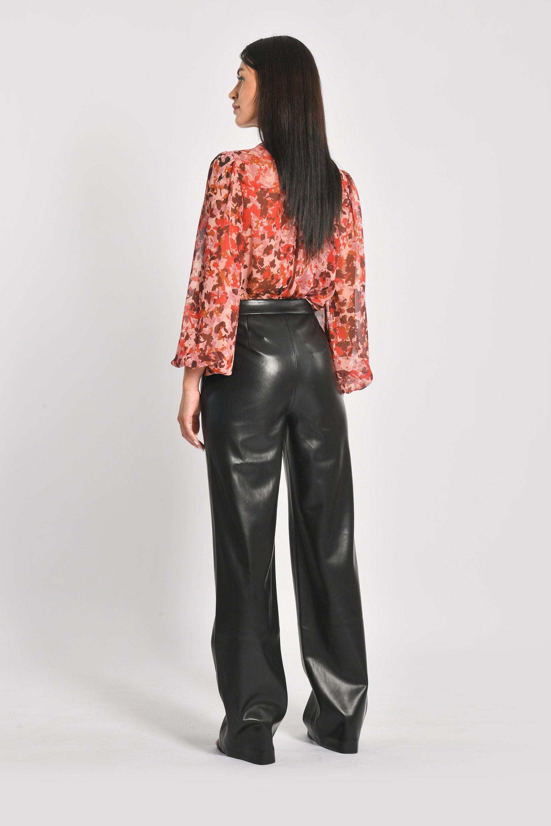 PANTALON ROCK SIMILI CUIR KENDALL PANTALON KOOKAI Mode Kookai