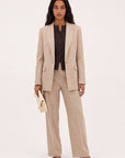 PANTALON TAILLE BASSE - CLEO - SABLE PANTALON NEW KOOKAI Mode Kookai