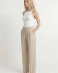 PANTALON TAILLE BASSE - CLEO - SABLE PANTALON NEW KOOKAI Mode Kookai