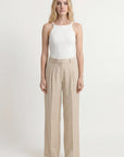 PANTALON TAILLE BASSE - CLEO - SABLE PANTALON NEW KOOKAI Mode Kookai