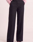 PANTALON TAILLE BASSE - DUFFY - NOIR PANTALON NEW KOOKAI Mode Kookai