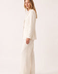 PANTALON TAILLE HAUTE - CLEO - BLANC PANTALON NEW KOOKAI Mode Kookai