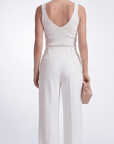 PANTALON TAILLE HAUTE - CLEO - BLANC PANTALON NEW KOOKAI Mode Kookai