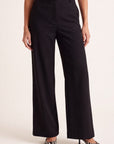 PANTALON TAILLE HAUTE - CLEO - NOIR PANTALON NEW KOOKAI Mode Kookai