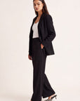 PANTALON TAILLE HAUTE - CLEO - NOIR PANTALON NEW KOOKAI Mode Kookai