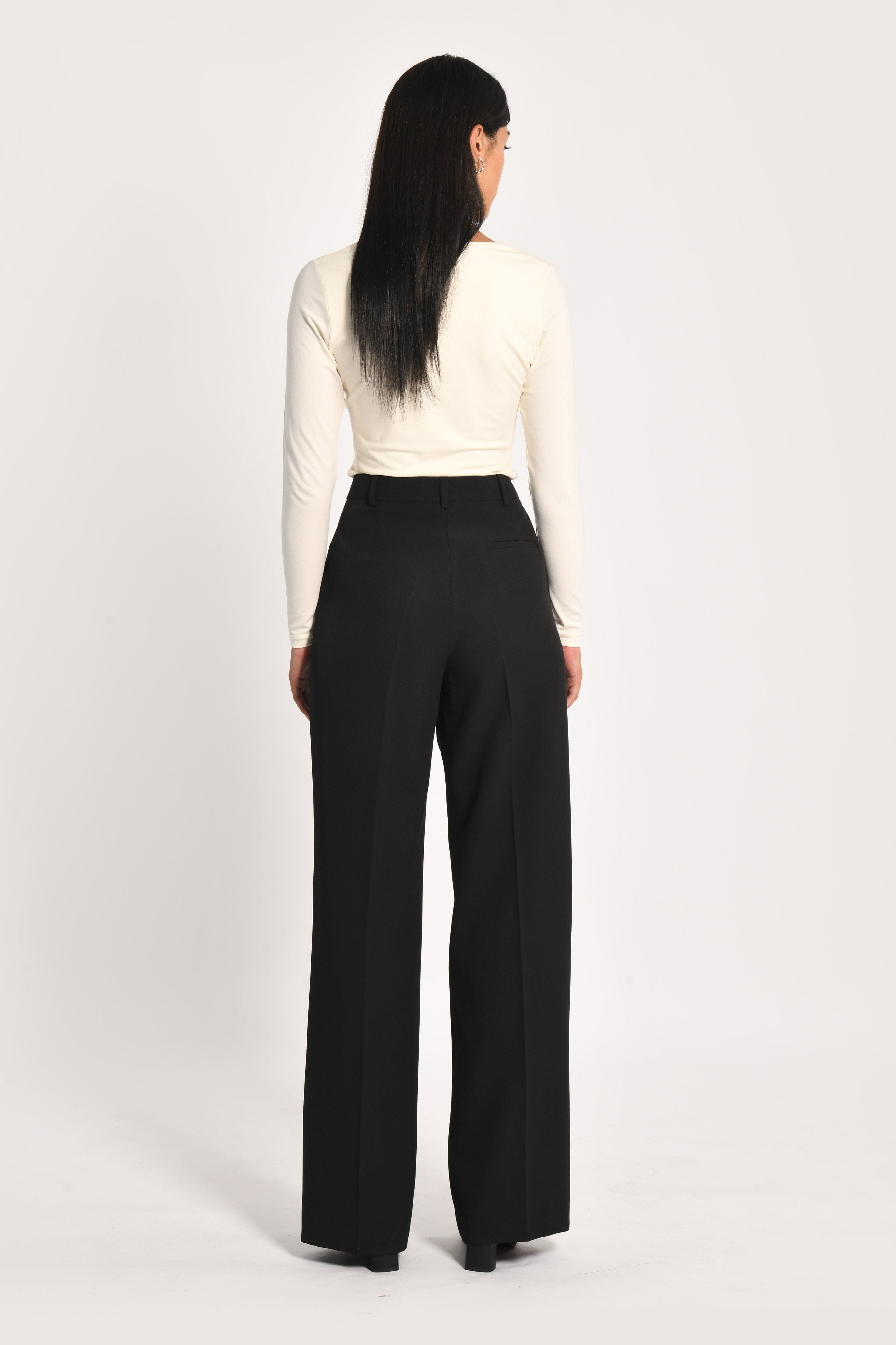 PANTALON TAILORING MATHILDA NOIR PANTALON KOOKAI Mode Kookai