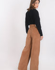 PANTALON VELOURS - BANKS - NOISETTE PANTALON NEW KOOKAI Mode Kookai