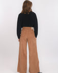 PANTALON VELOURS - BANKS - NOISETTE PANTALON NEW KOOKAI Mode Kookai