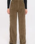 PANTALON VELOURS - BANKS - OLIVE PANTALON NEW KOOKAI Mode Kookai