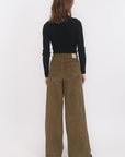PANTALON VELOURS - BANKS - OLIVE PANTALON NEW KOOKAI Mode Kookai