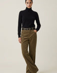 PANTALON VELOURS - DEVON - KAKI PANTALON SPORTWEAR NEW KOOKAI Mode Kookai