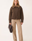 PARKA COURTE - DARREN - CHOCOLAT PARKA NEW KOOKAI Mode Kookai
