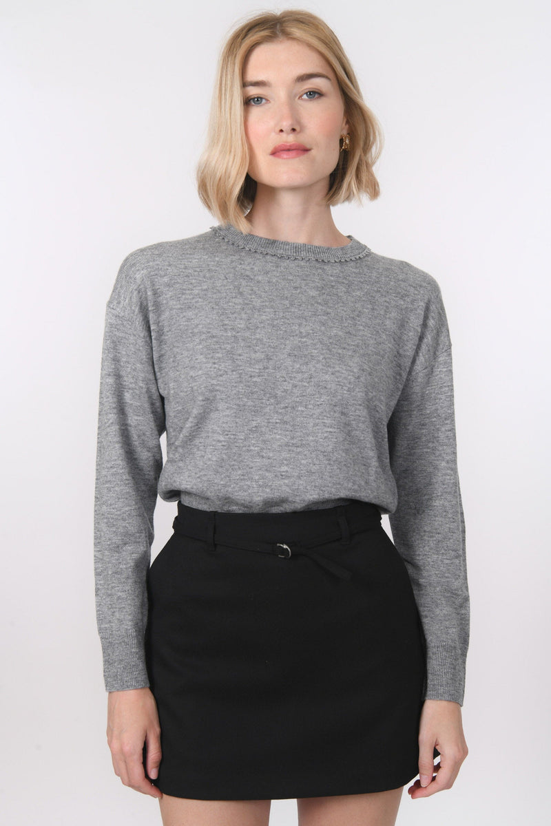 Pull Gris Kookai Taille 3 (L) - Occasion Très Bon état - Département Femme