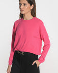 PULL BOUTONNE NOLWENN FUSCHIA PULL KOOKAI Mode Kookai