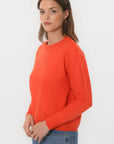 PULL BOUTONS - BELINDA - ORANGE PULL NEW KOOKAI Mode Kookai