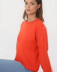 PULL BOUTONS - BELINDA - ORANGE PULL NEW KOOKAI Mode Kookai