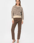 PULL - BRENDON - BEIGE/MARRON PULL NEW KOOKAI Mode Kookai