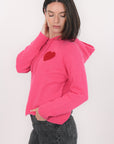 PULL CAPUCHE - BART - FUSCHIA PULL NEW KOOKAI Mode Kookai