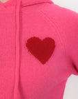 PULL CAPUCHE - BART - FUSCHIA PULL NEW KOOKAI Mode Kookai
