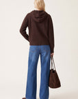 PULL CAPUCHE - DARI - CHOCOLAT/CIEL PULL NEW KOOKAI Mode Kookai