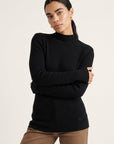 PULL COL MONTANT - D-BAYRON - NOIR PULL NEW KOOKAI Mode Kookai