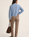 PULL COL MONTANT - DARI - CIEL/CAMEL PULL NEW KOOKAI Mode Kookai
