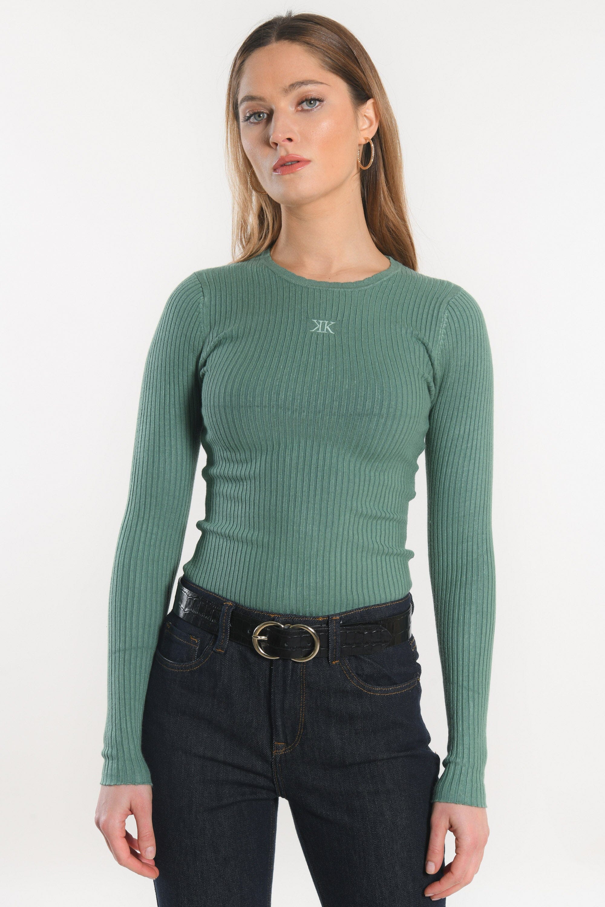 PULL COL ROND - ELISA - GREEN GABLE PULL KOOKAI Mode Kookai