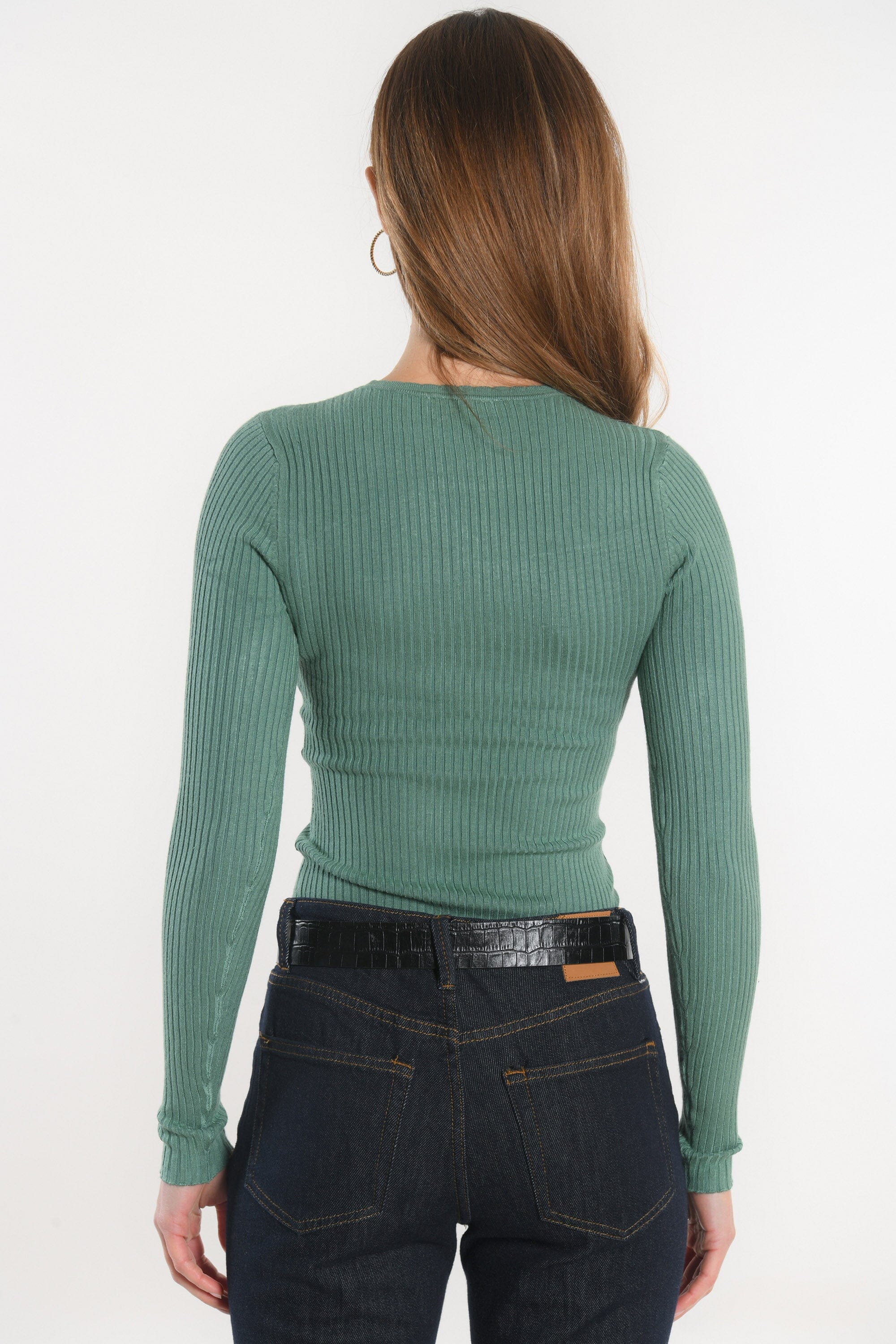 PULL COL ROND - ELISA - GREEN GABLE PULL KOOKAI Mode Kookai