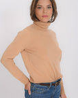 PULL COL ROULE - B-ANITA - CAMEL PULL NEW KOOKAI Mode Kookai