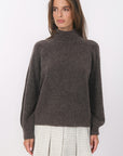 PULL COL ROULE - BRUNO - BROWN PULL NEW KOOKAI Mode Kookai