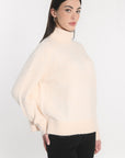 PULL COL ROULÉ JOANA BEIGE CHINÉ PULL KOOKAI Mode Kookai