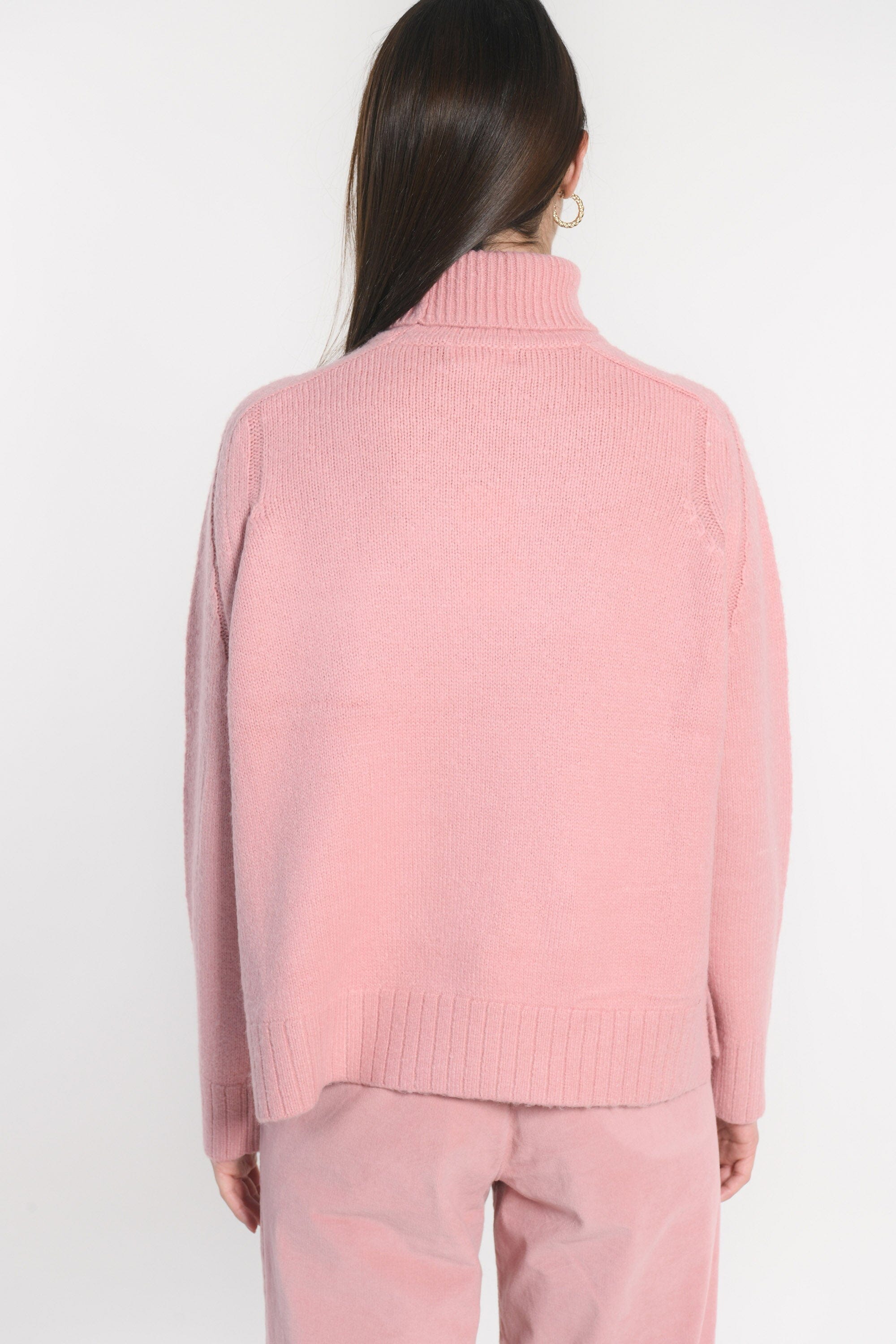PULL COL ROULÉ JOANA BOIS DE ROSE PULL KOOKAI Mode Kookai