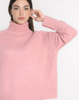 PULL COL ROULÉ JOANA BOIS DE ROSE PULL KOOKAI Mode Kookai