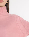 PULL COL ROULÉ JOANA BOIS DE ROSE PULL KOOKAI Mode Kookai
